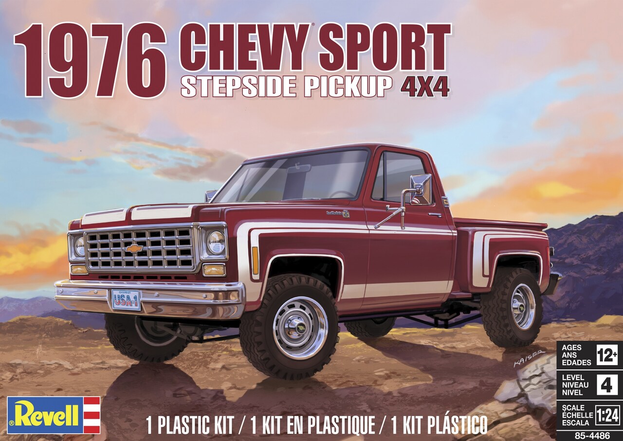 Chevy truck hot sale plastic model kits
